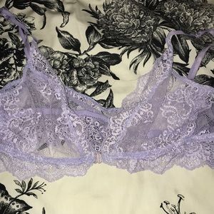 Purple bralette